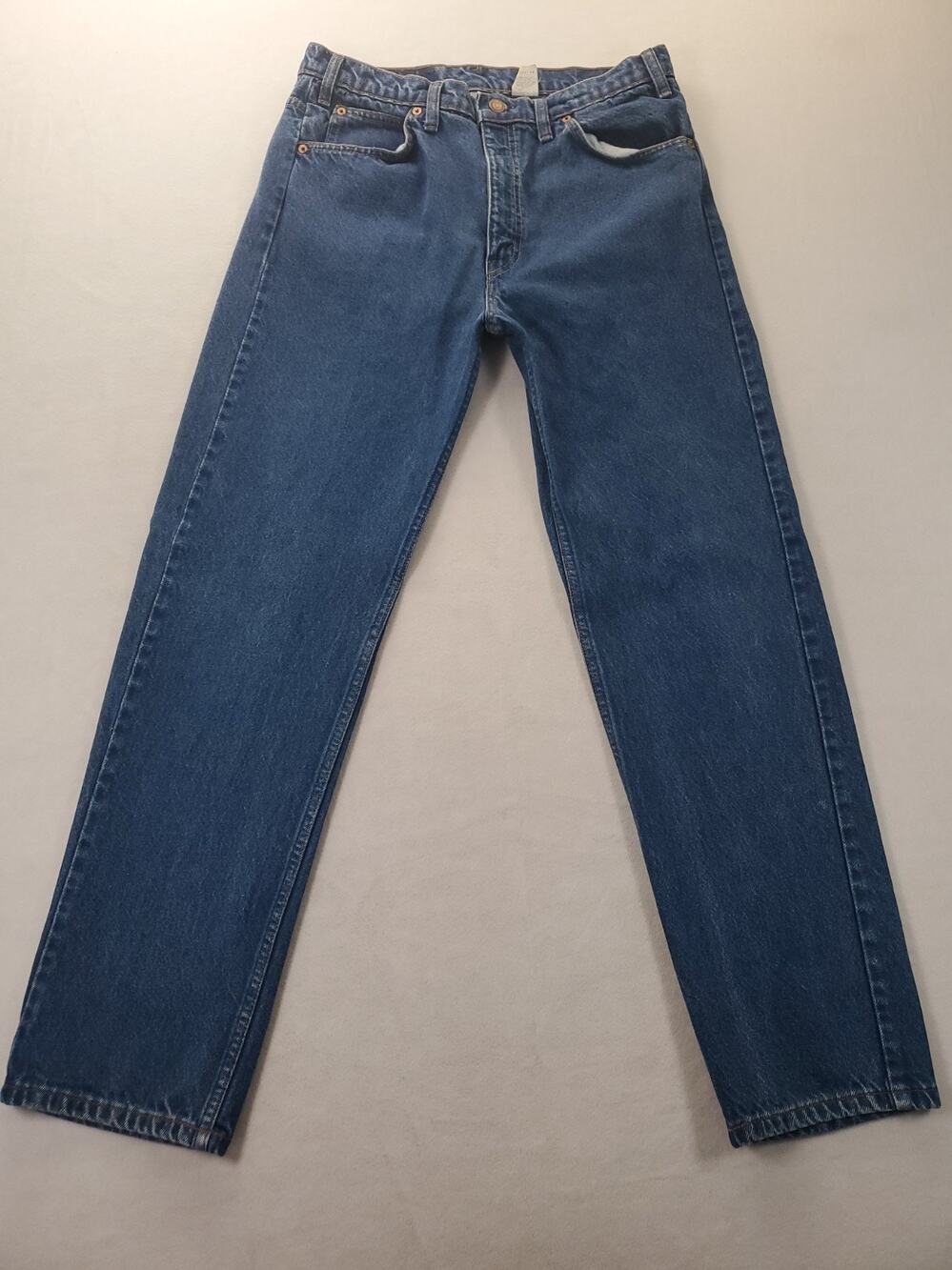 Vintage Levi Strauss 505 Orange Tag Regular Fit Straight Leg Jeans Mens 34x30